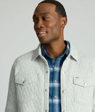 Quilted Shirt Jacket Zoom