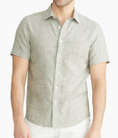 Wrinkle-Resistant Linen Short-Sleeve Cameron Shirt 1
