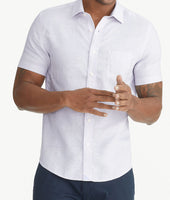 Wrinkle-Resistant Linen Short-Sleeve Cameron Shirt 1