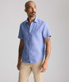 Wrinkle-Resistant Linen Short-Sleeve Cameron Shirt