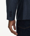 Model is wearing UNTUCKit Casey sportcoat.