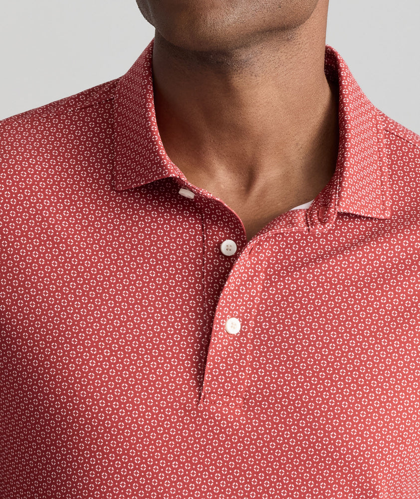 Wrinkle-Free Damaschino Polo