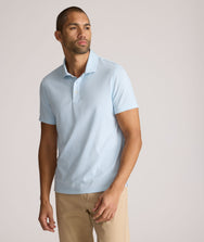 Wrinkle-Free Printed Damaschino Polo - FINAL SALE