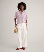 Linen Chrissy Shirt Zoom