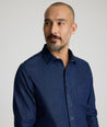Wrinkle-Free Denim Cinzano Shirt