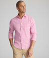 Model is wearing UNTUCKit CottonTek™ Claremont Shirt.