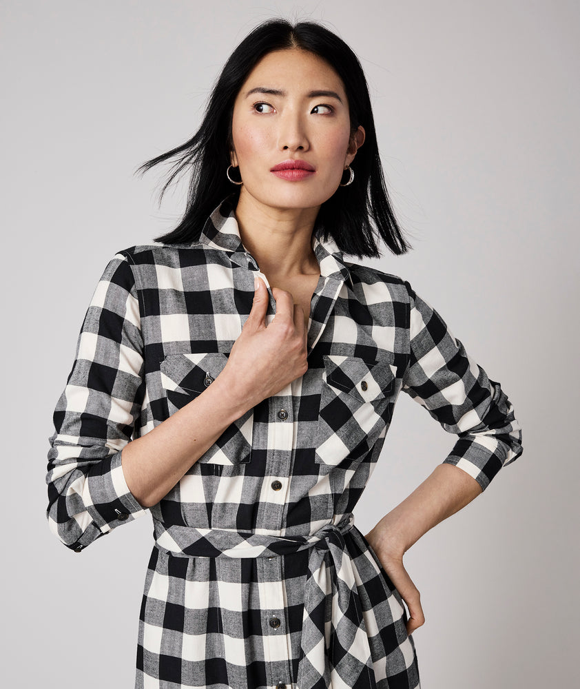 Cotton Midi Colby Shirt Dress