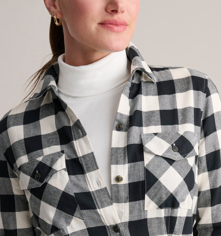 Cotton Midi Colby Shirt Dress