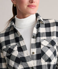 Cotton Midi Colby Shirt Dress Zoom