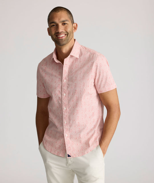 Stretch Cotton Short-Sleeve Coldwell Shirt