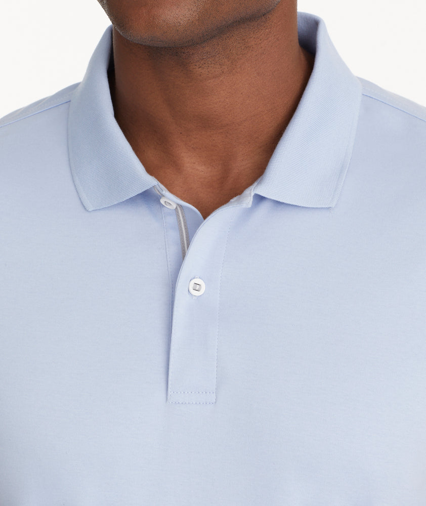 Wrinkle-Free Damaschino Polo