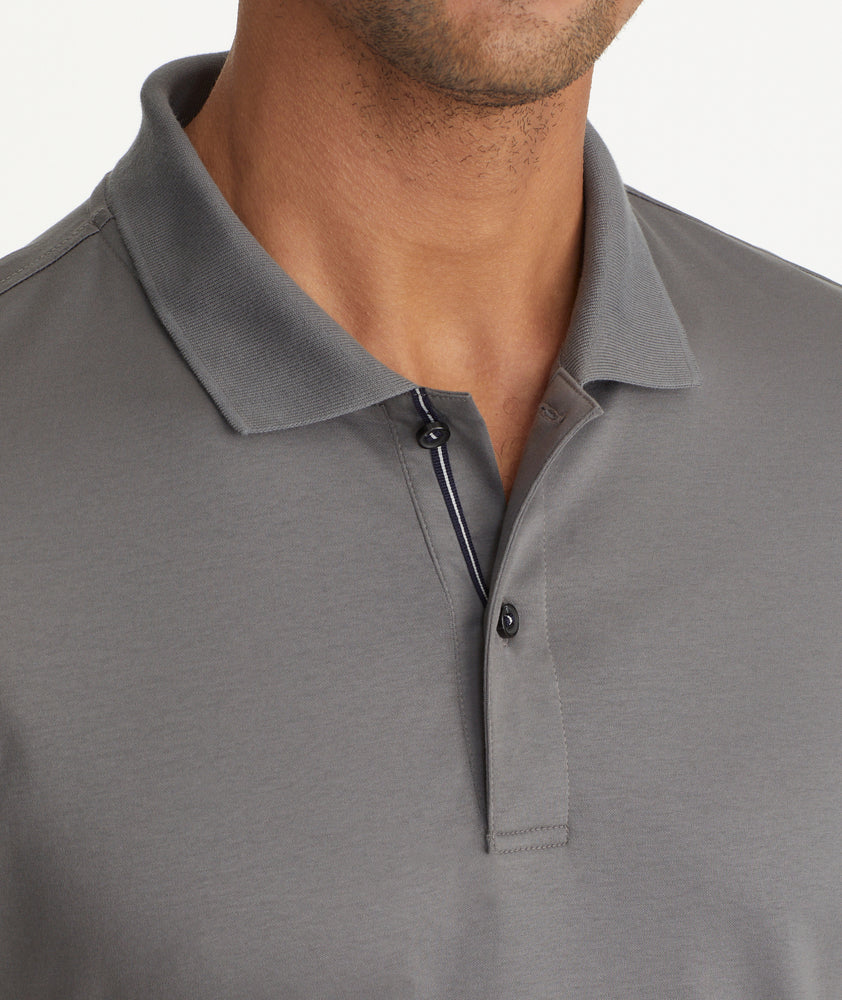 Wrinkle-Free Damaschino Polo