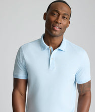 Wrinkle-Free Damaschino Polo Zoom