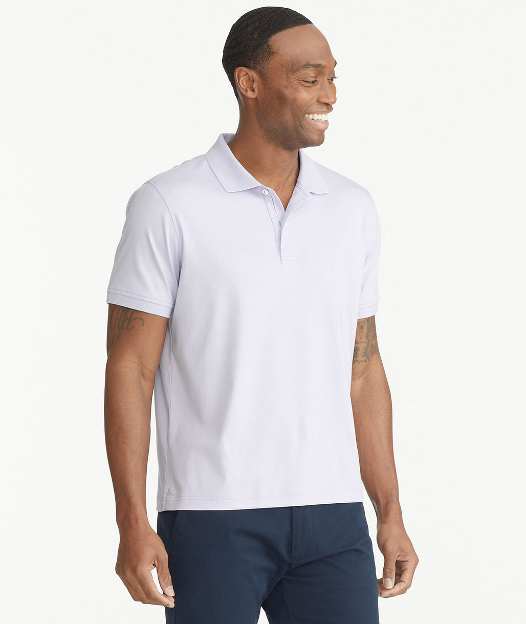 Wrinkle-Free Damaschino Polo