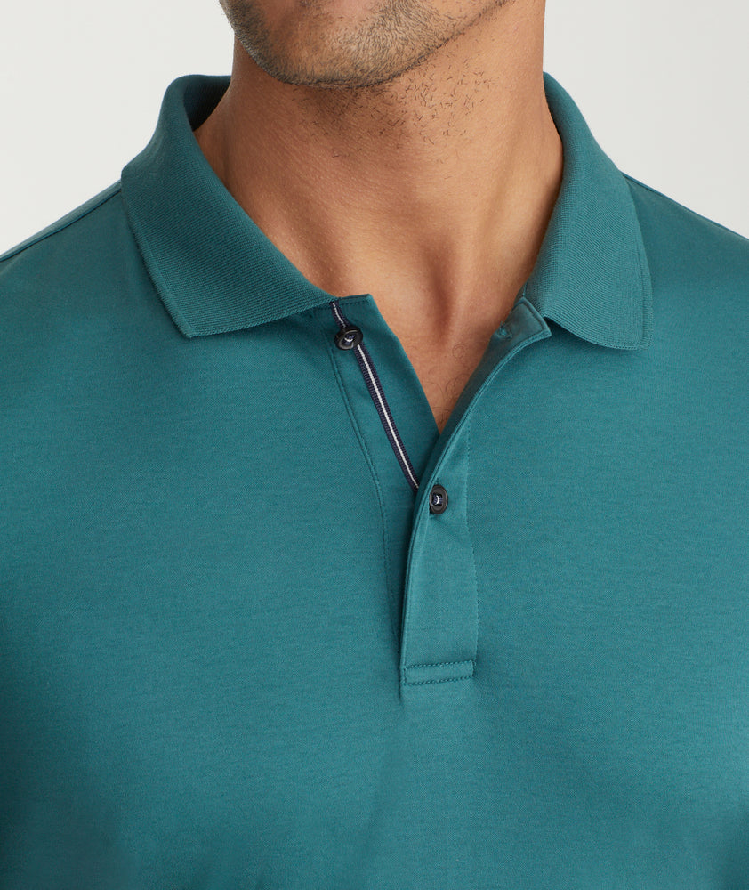 Wrinkle-Free Damaschino Polo