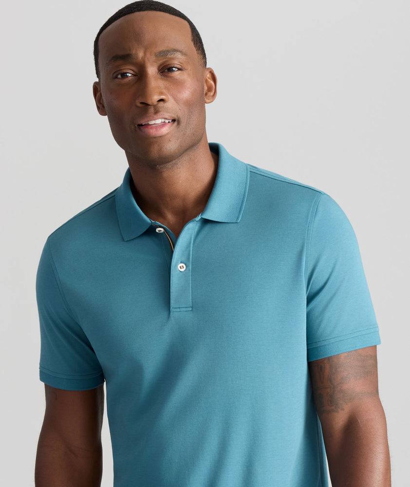 Wrinkle-Free Damaschino Polo