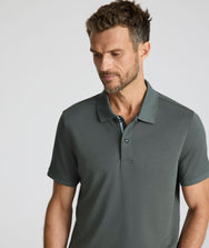 Wrinkle-Free Damaschino Polo Zoom
