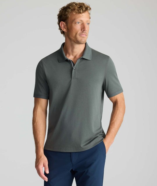 Wrinkle-Free Damaschino Polo