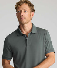 Wrinkle-Free Damaschino Polo Zoom