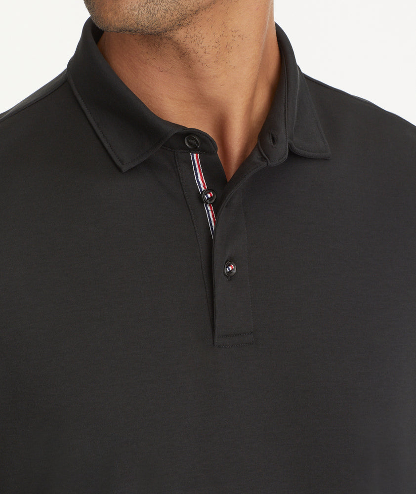 Classic Long Sleeve Pique Polo - Ready to Wear