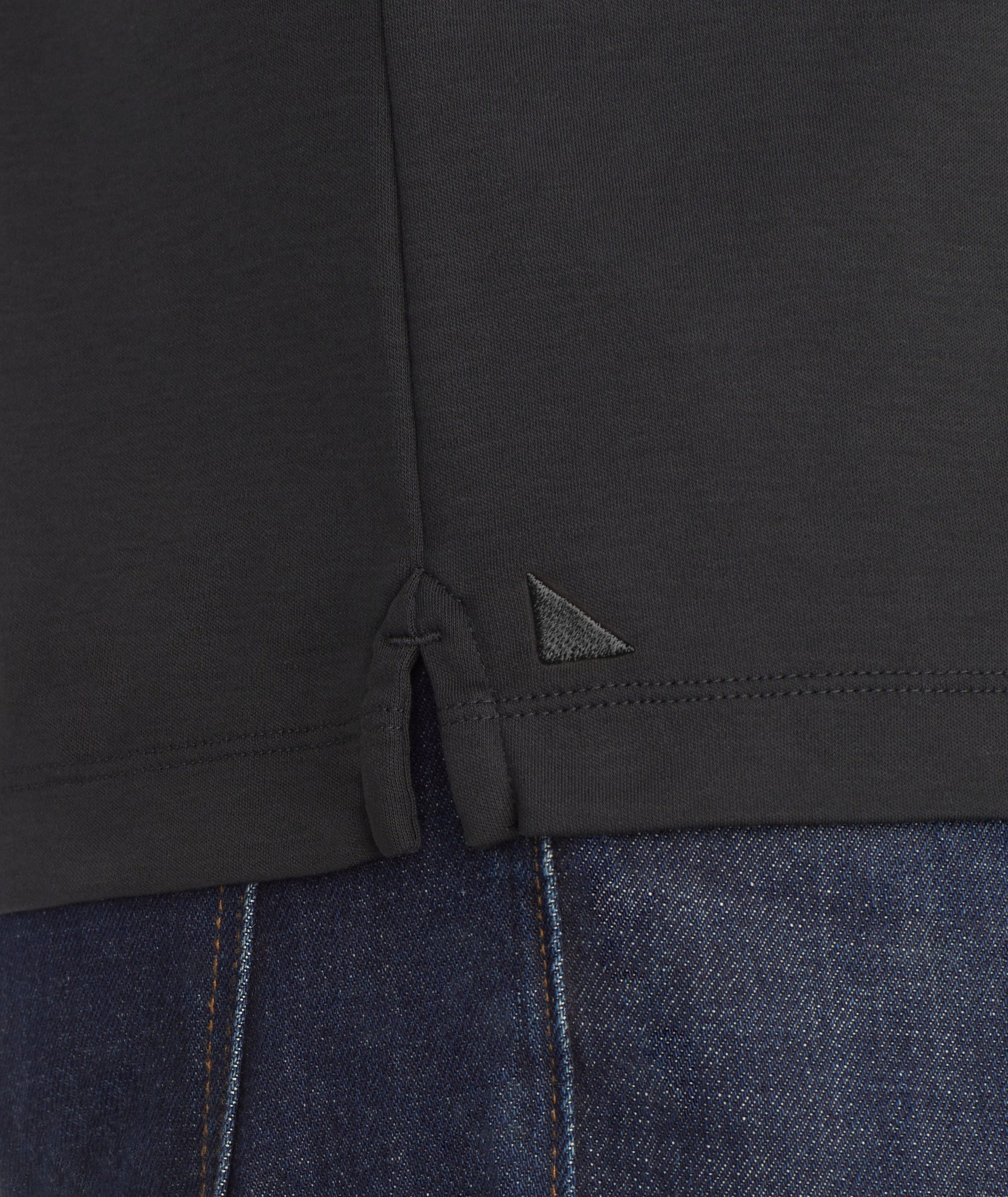 damadama　MDL BLK M Wrinkle-Free Damaschino Polo Black | UNTUCKit