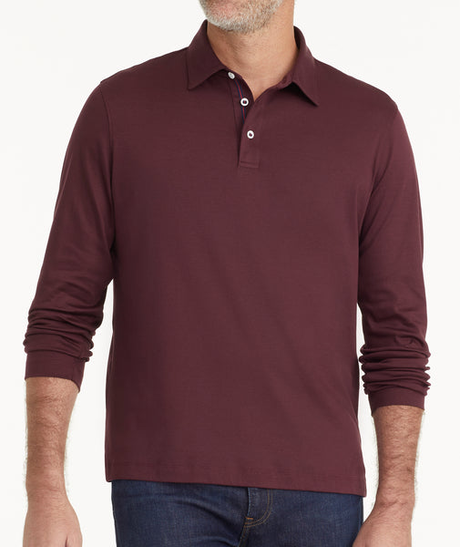 Untuckit long sleeve clearance polo