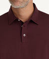 Wrinkle-Free Long-Sleeve Damaschino Polo