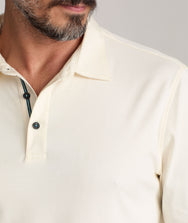 Wrinkle-Free Damaschino Long-Sleeve Polo - FINAL SALE Zoom