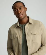 Brushed Overshirt Zoom