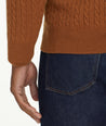 Model is wearing UNTUCKit Deroose sweater.