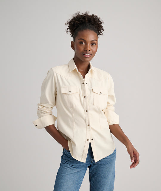 Denim Ecru Dolly Shirt