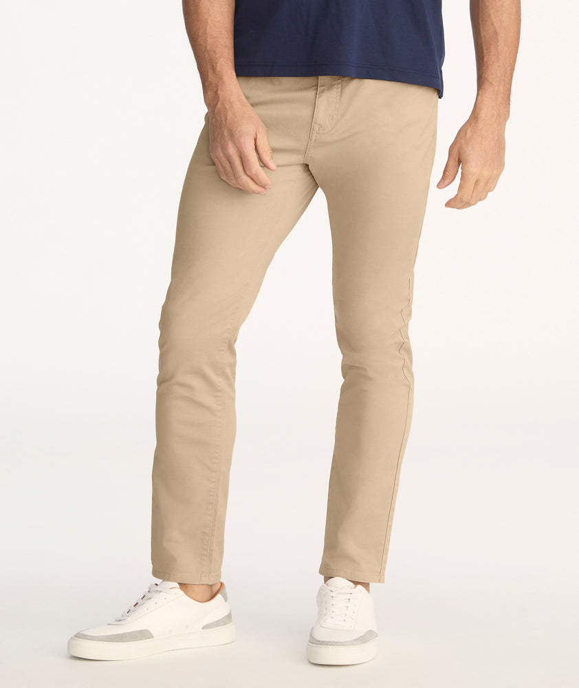 5-Pocket Chino Pants Khaki | UNTUCKit