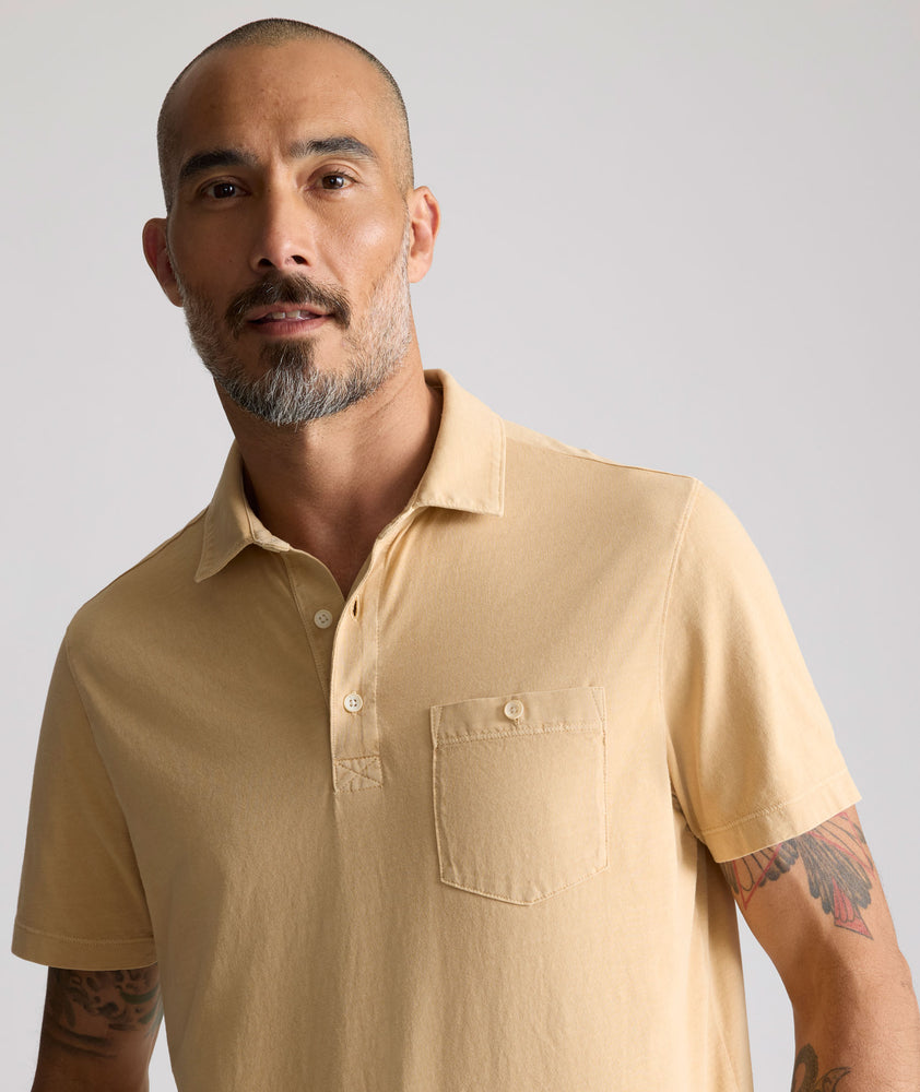 Vintage Wash Polo