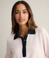 Cotton-Cashmere Edyta Sweater Polo