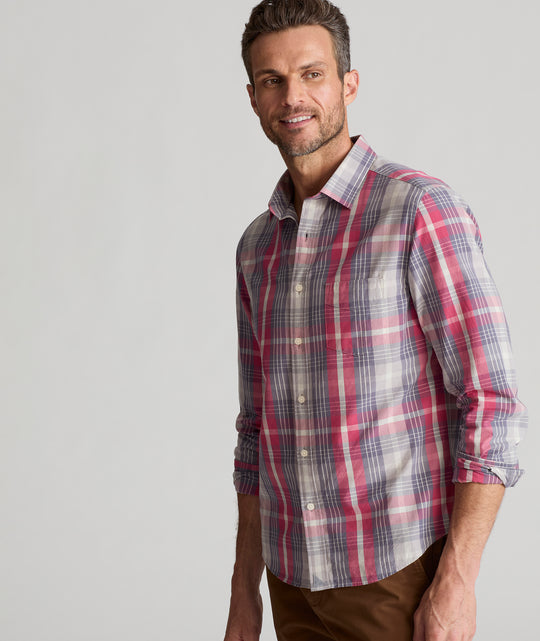 トップス W broadcloth trad check shirt 2 OVY Teodora Western Shirt - Light Wash | Levi's® US