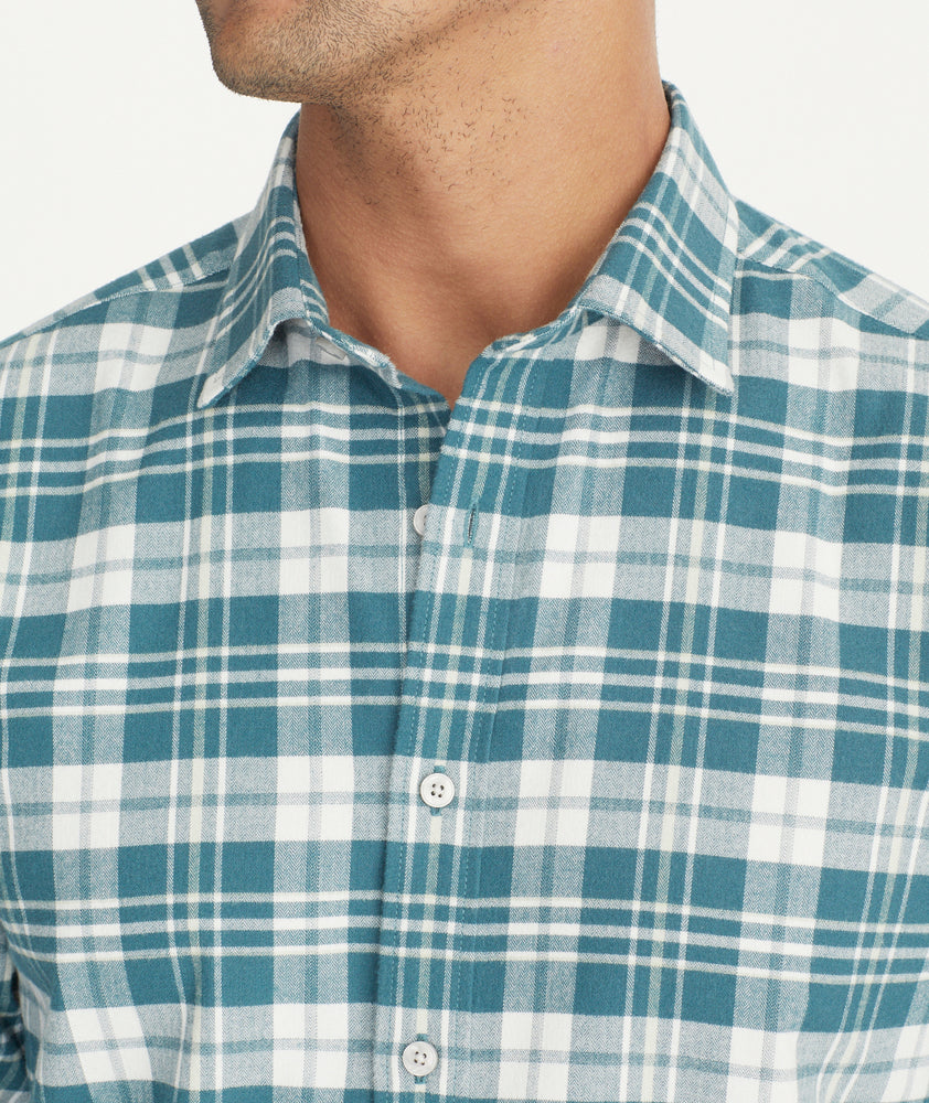 Wrinkle-Free Performance Flannel Ferney Shirt