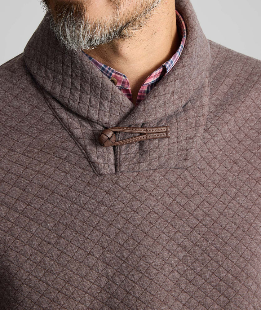 Shawl Collar Sweatshirt