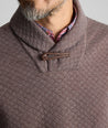 Shawl Collar Sweatshirt