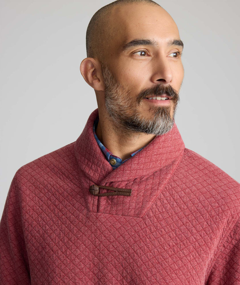 Shawl Collar Sweatshirt