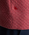 Model wearing an UNTUCKit Red Sweatshirt.