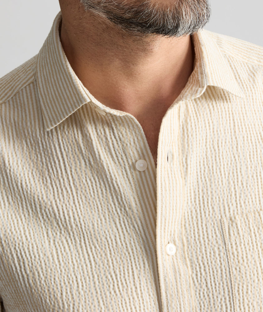 UNTUCKit | Performance Seersucker Short-Sleeve Shirt