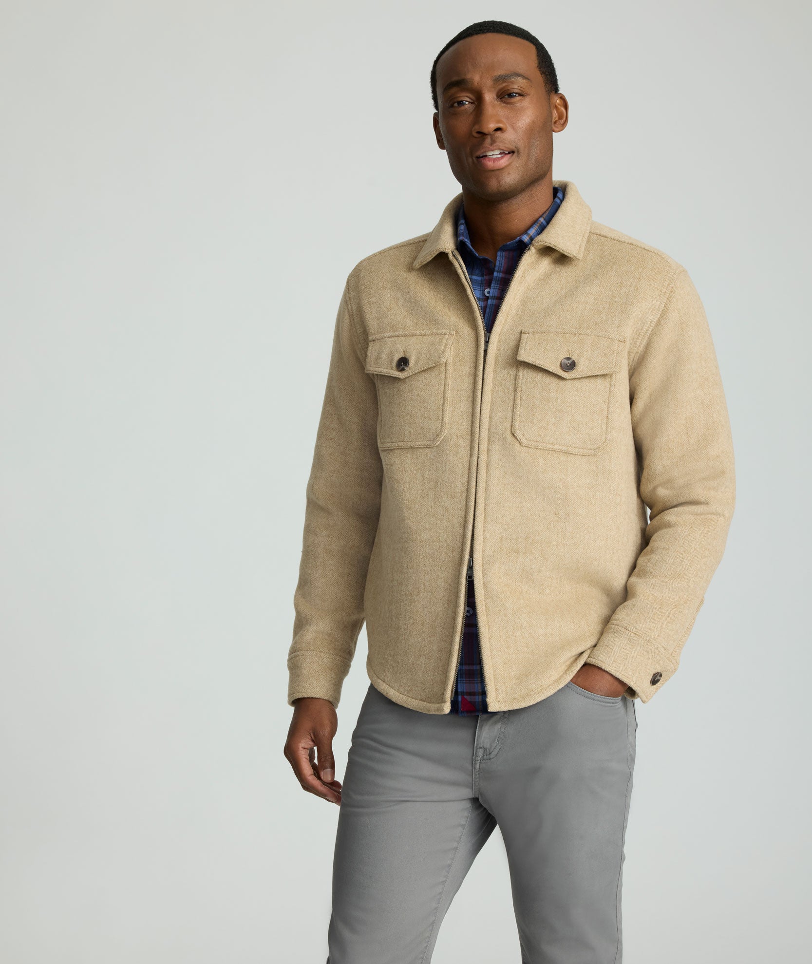 FOXWELL-UNTUCKIT-42235Tan-CPO-