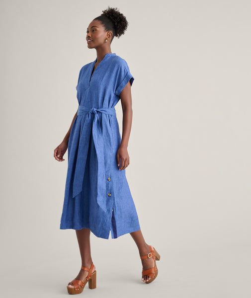 UNTUCKit | Linen Francesca Dress