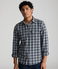 Organic Cotton Plaid Flannel Shirt Zoom