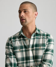 Organic Cotton Plaid Flannel Shirt - FINAL SALE Zoom