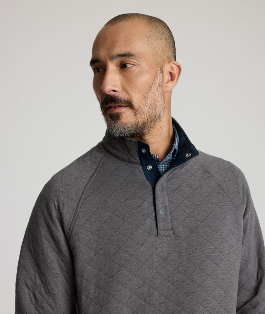Quilted Pullover