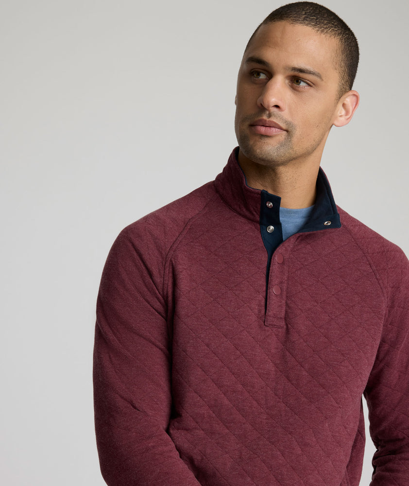 Quilted Pullover