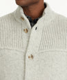 Wool Blend Chunky Cardigan