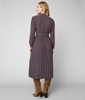 Pleated Gia Midi Dress 4