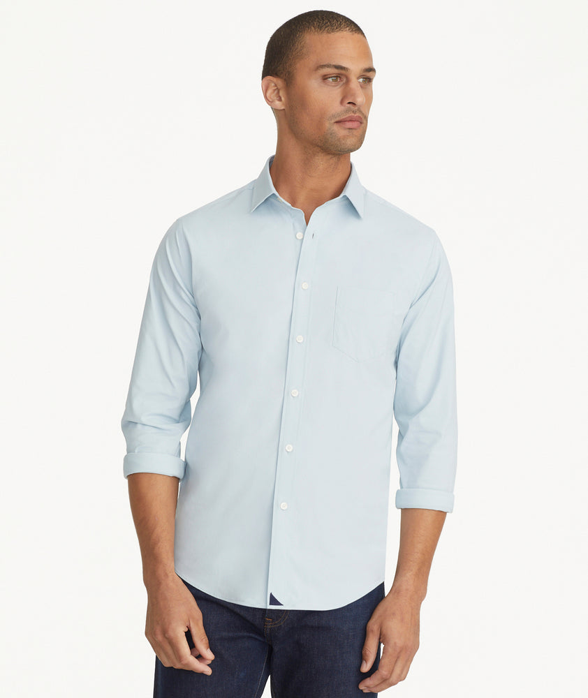 Wrinkle-Resistant Linen Vin Santo Shirt